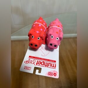 Multipet latex toy squeakables .